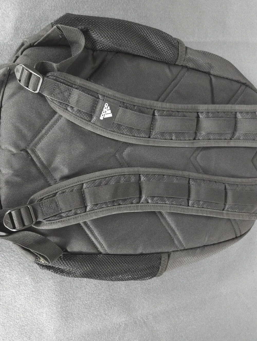 adidas Black and White Logo Men's Backpack